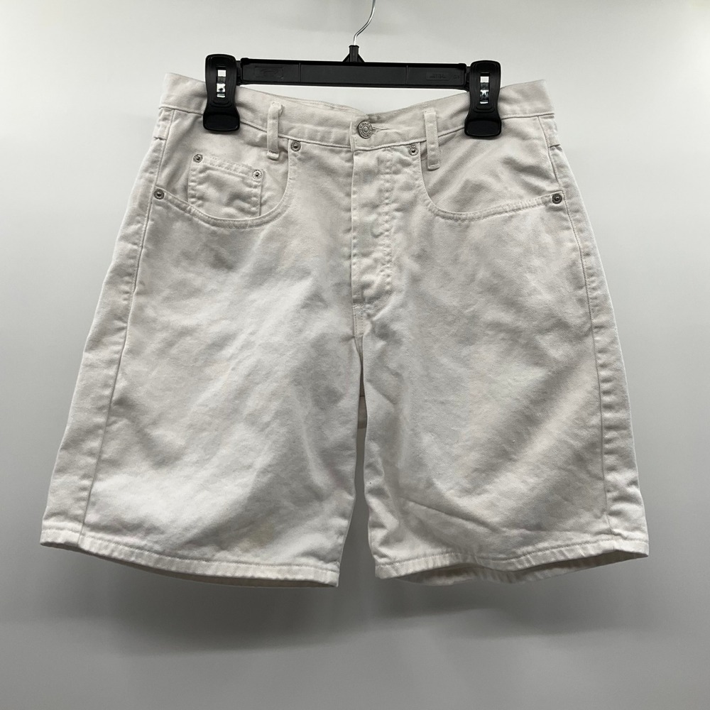 VTG Guess Georges Marciano Jean Shorts High Waisted Sz 2 90s Y2K Mom Button Fly
